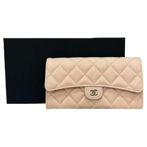 portafoglio chanel beige|Portafoglio Chanel Timeless Caviar Beige .